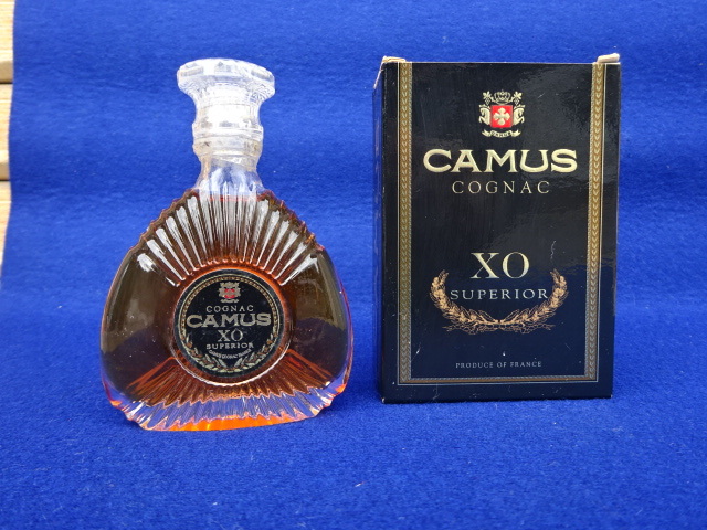 【大注目】 SUPERIOR XO COGNAC CAMUS 古酒 カミュ スペリオール コニャック ブランデー