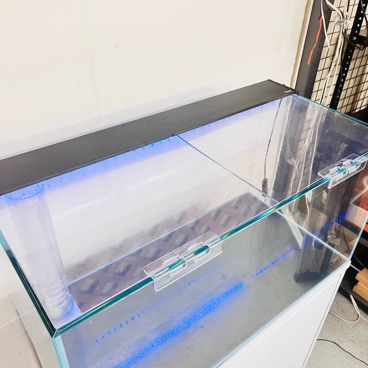 千葉野田 引取限定】アクロ ガラス オーバーフロー水槽 90cm 千葉野田 引取限定】アクロ ガラス オーバーフロー水槽 90cm