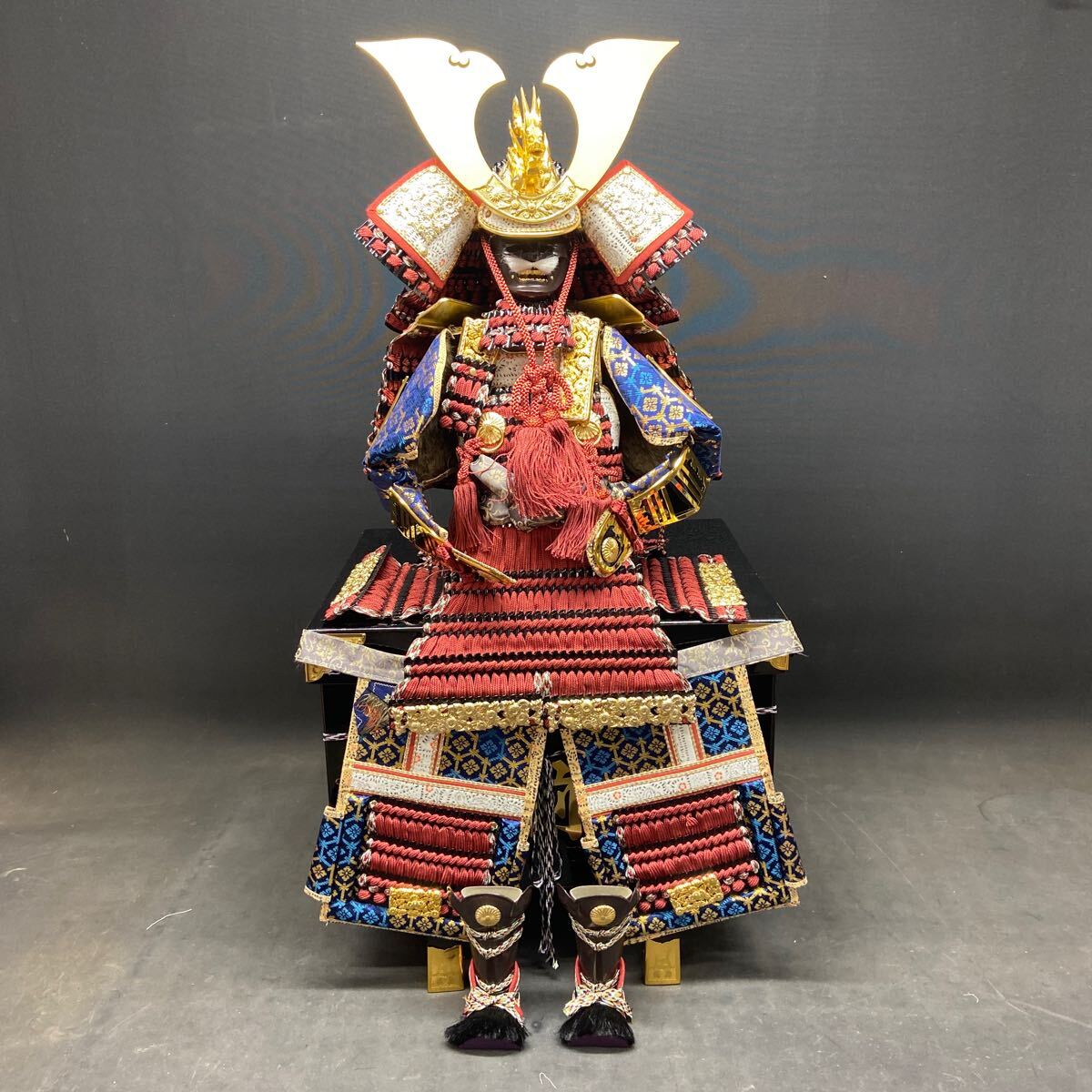 一番人気物 G2093 【龍玉作 甲冑】 五月人形 文永 12号鎧 兜 龍 兜飾り 鎧 雛人形・ひな祭り