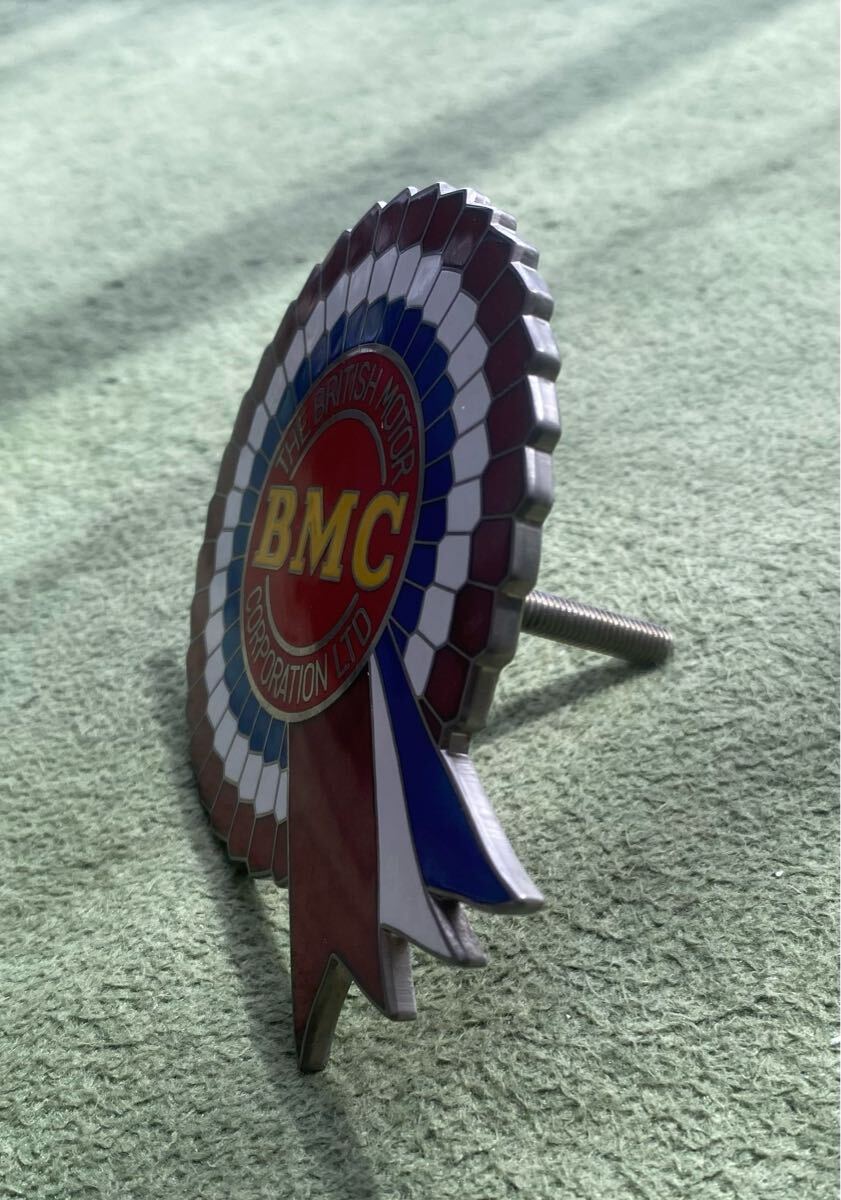 ローバーミニ、クラシックミニ BMCグリルバッジ エンブレム