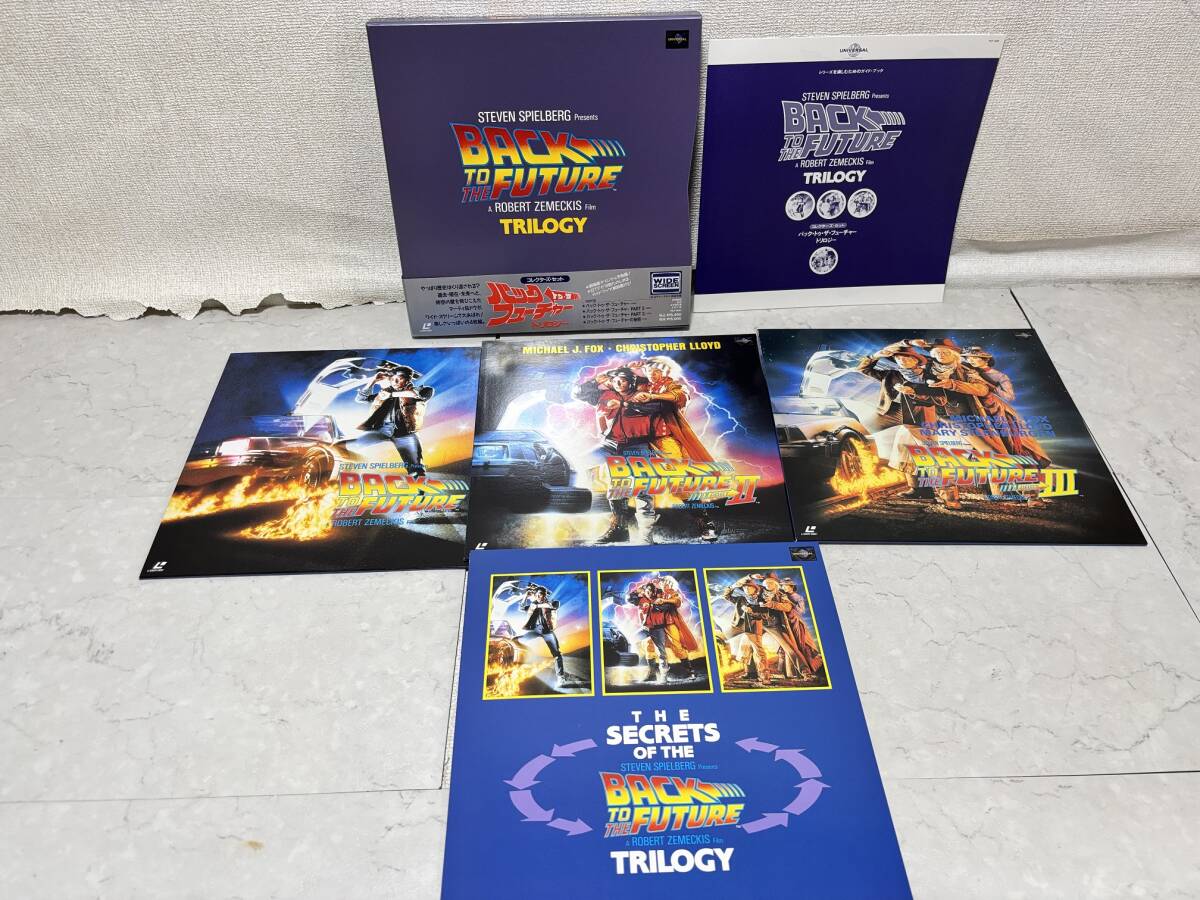!_d3552*LD/ лазерный диск * прекрасный товар * collectors комплект [ задний tu The Future трилогия BACK TO THE FUTURE TRILOGY]