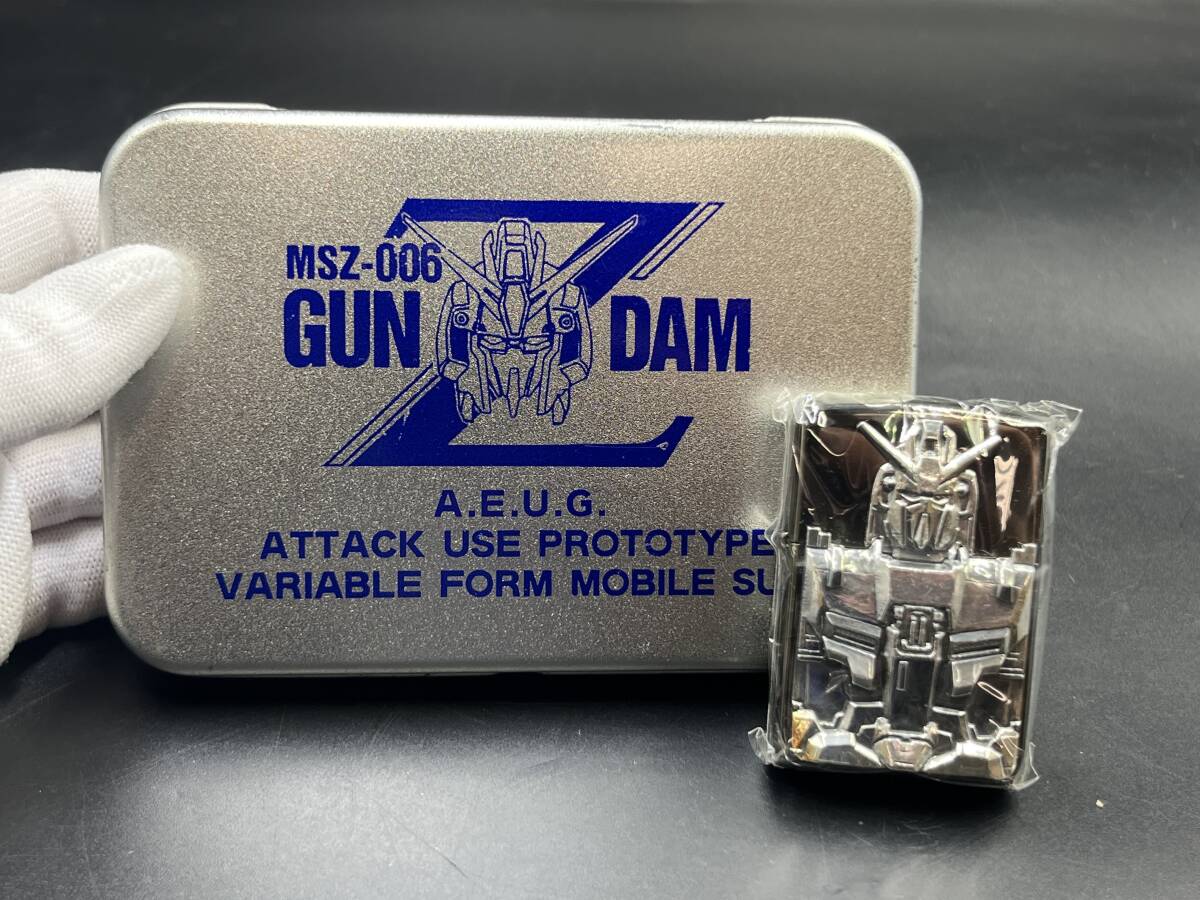 ☆美品/未使用品☆】 ZIPPO ジッポー MSZ-006 機動戦士ガンダム ☆美品/未使用品☆】 ZIPPO ジッポー MSZ-006 機動戦士ガンダム
