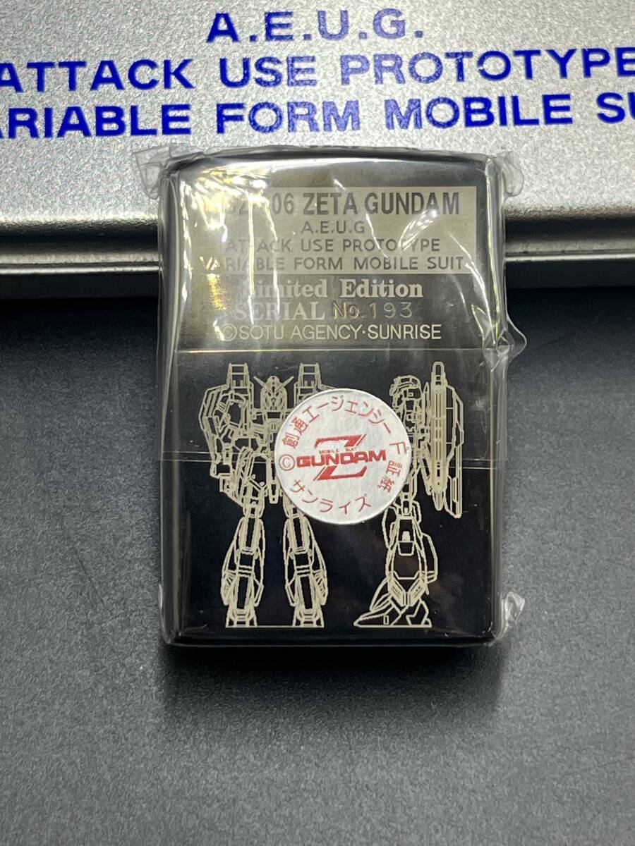 ☆美品/未使用品☆】 ZIPPO ジッポー MSZ-006 機動戦士ガンダム ☆美品/未使用品☆】 ZIPPO ジッポー MSZ-006 機動戦士ガンダム