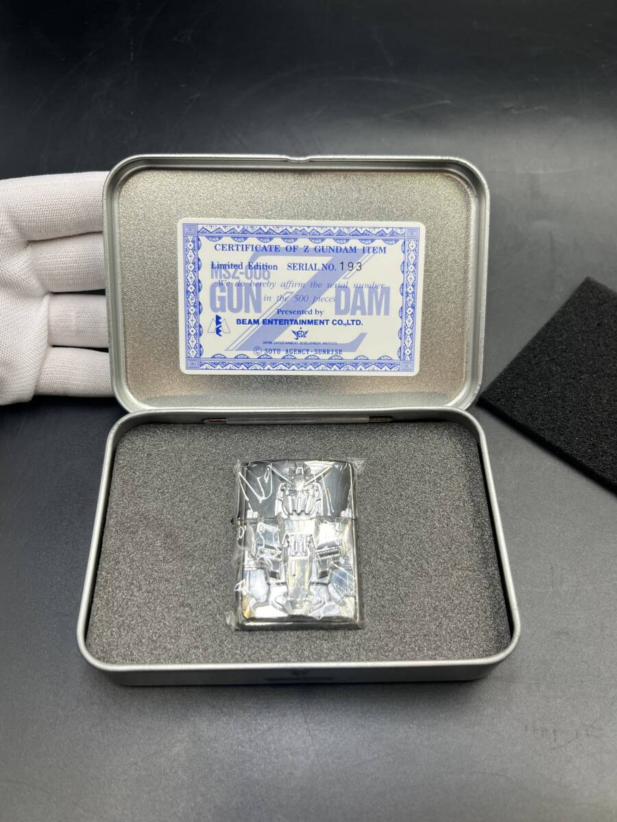 ☆美品/未使用品☆】 ZIPPO ジッポー MSZ-006 機動戦士ガンダム ☆美品/未使用品☆】 ZIPPO ジッポー MSZ-006 機動戦士ガンダム
