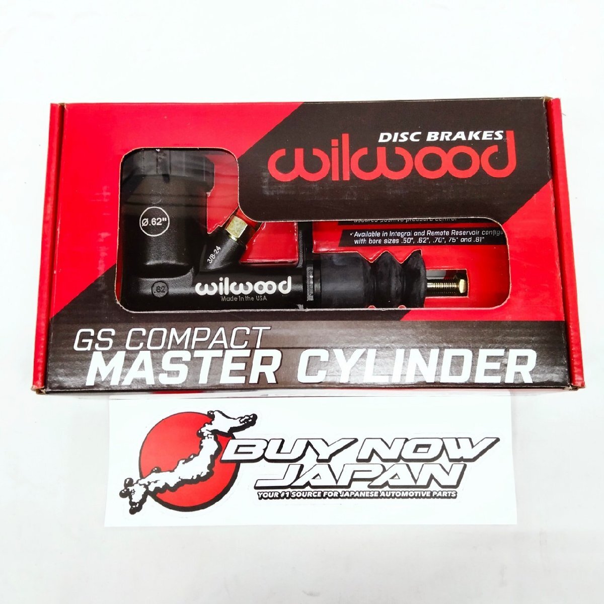 wilwood GS コンパクト マスターシリンダー デュアルキャリパー用 260-15096　ウィルウッド