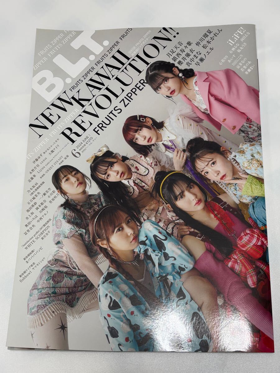 B.L.T 2024年 6月号 FRUiTs ZIPPEr