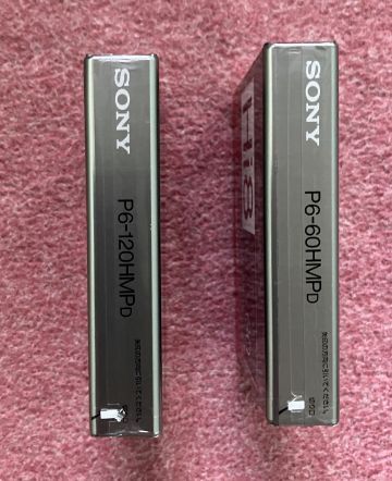 【未使用?未開封】ソニー ビデオテープ Ｈｉ８用(SONY videoHi8 P6-120HMP,P6-60HMP)