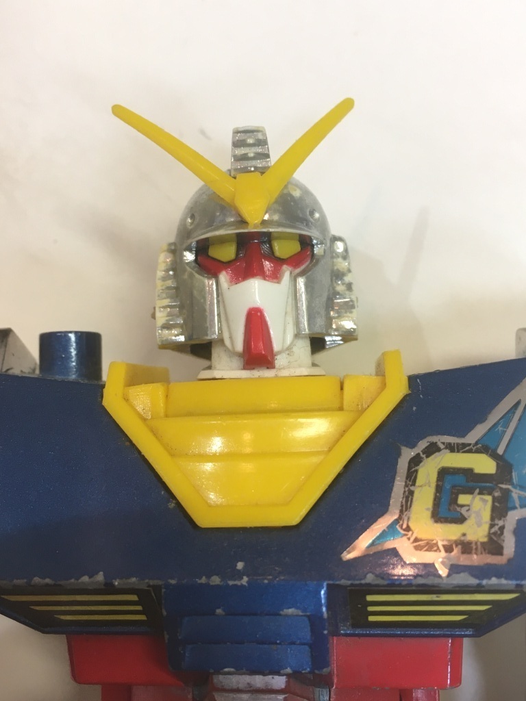 古い超合金 クローバー 機動戦士ガンダム 合体セット ジャンク品 古い超合金 クローバー 機動戦士ガンダム 合体セット ジャンク品