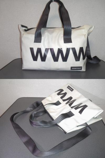 FREITAG LOIS フライターグ 2way 白×黒 薄青 プリント WHT BLK FREITAG LOIS フライターグ 2way 白×黒 薄青 プリント WHT BLK