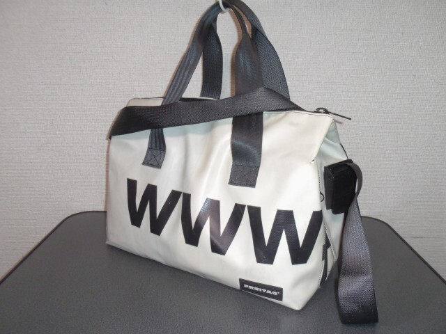 FREITAG LOIS フライターグ 2way 白×黒 薄青 プリント WHT BLK FREITAG LOIS フライターグ 2way 白×黒 薄青 プリント WHT BLK