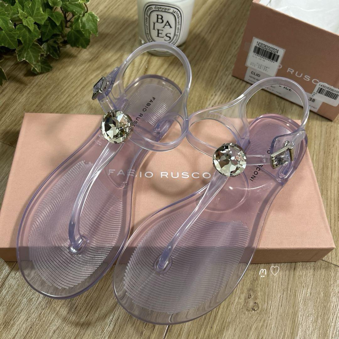  бесплатная доставка новый товар не использовался товар FABIO RUSCONI fabio rusko-nibiju- тонг-сандалии 38