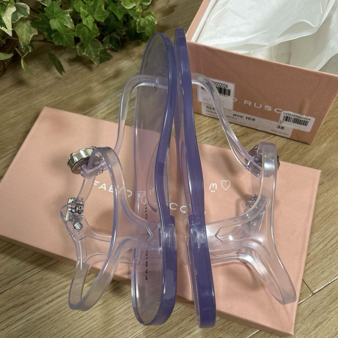  бесплатная доставка новый товар не использовался товар FABIO RUSCONI fabio rusko-nibiju- тонг-сандалии 38