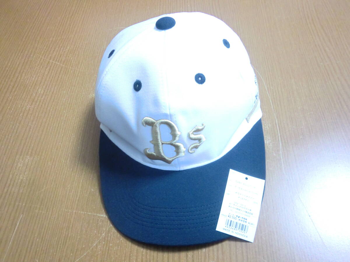 オリックス バファローズ 2011 SPRING CAMP 白×ネイビー キャップ SIZE:フリー