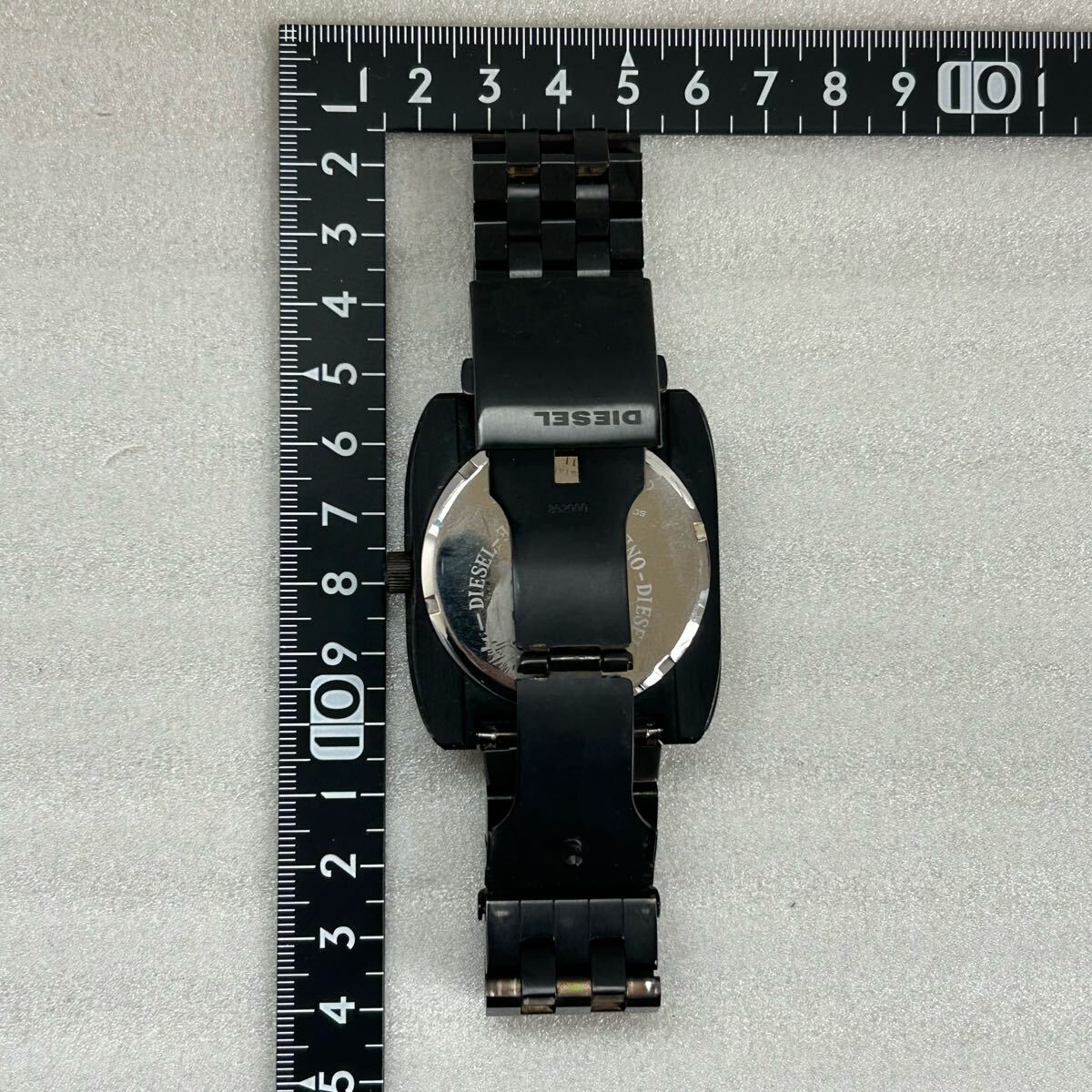 DIESEL - 【人気】□DIESEL 時計 稼働品 美品 新品電池☆送料