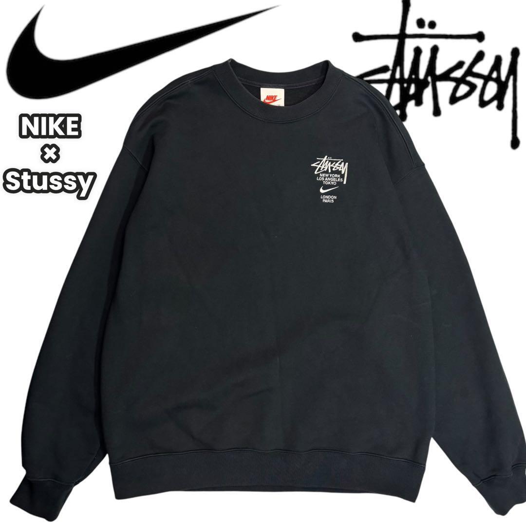 本物保証!  激レア】NIKE×STUSSY ナイキ トレーナー コラボ ステューシー トップス