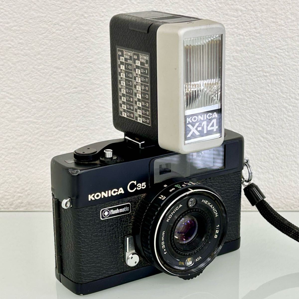 銘品】コニカ Konica C35 FD HEXANON 38mm F1.8 1:2.8 銘品】コニカ Konica C35 FD HEXANON 38mm F1.8 1:2.8
