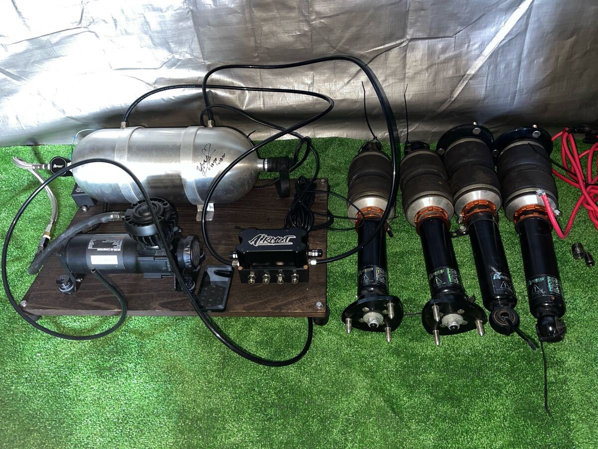 AIRMEXT エアーサスペンション フルセット 全部取り出し出品 車 AIRMEXT エアーサスペンション フルセット 全部取り出し出品 車