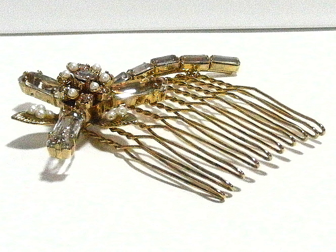 新品 即決 コンプレックスビズ 10足コーム 立体的 豪華装飾 COMPLEXBIZ 髪留め かんざし Complex Biz 未使用 送料180円から_画像3