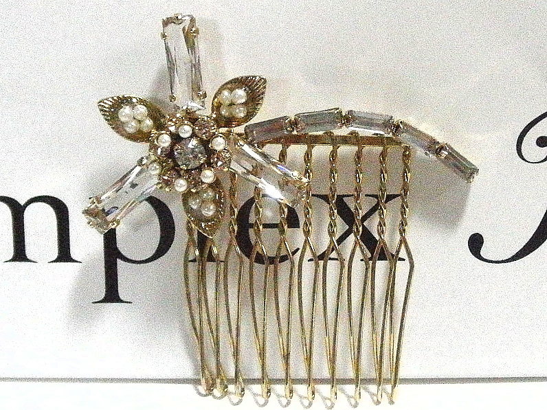 新品 即決 コンプレックスビズ 10足コーム 立体的 豪華装飾 COMPLEXBIZ 髪留め かんざし Complex Biz 未使用 送料180円から_画像7