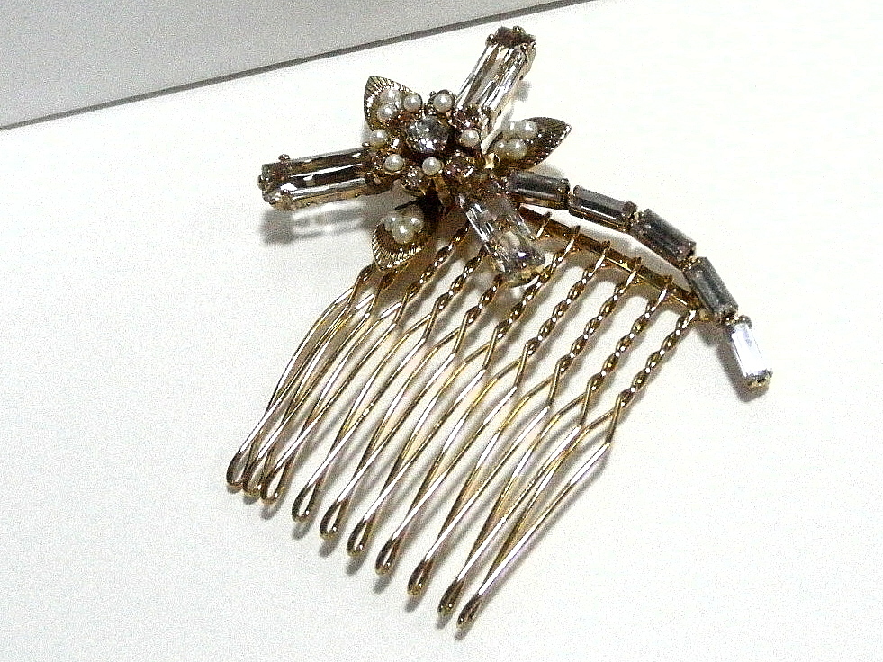 新品 即決 コンプレックスビズ 10足コーム 立体的 豪華装飾 COMPLEXBIZ 髪留め かんざし Complex Biz 未使用 送料180円から_画像4