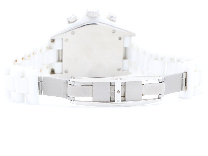 【 シャネル CHANEL 】腕時計 H1007 J12 クロノグラフ 41ミリ ホワイトセラミック 自動巻 デイト メンズ 新著 70052-1