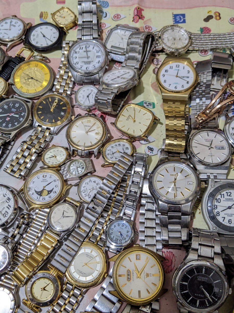 1円スタート 売り切り ジャンク時計まとめ売り 腕時計