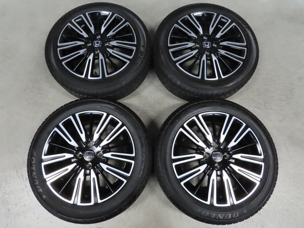 ホンダ GR フィット リュクス 185/55R16 純正 ダンロップ 6J +50 PCD100 4穴 ガリ傷無し 超バリ溝