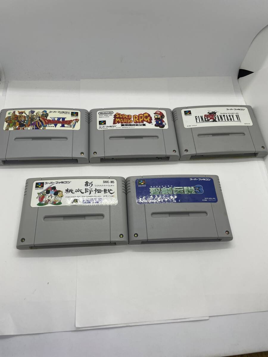中古】SFCソフト 新桃太郎伝説 聖剣伝説3 ドラクエ6 中古】SFCソフト 新桃太郎伝説 聖剣伝説3 ドラクエ6