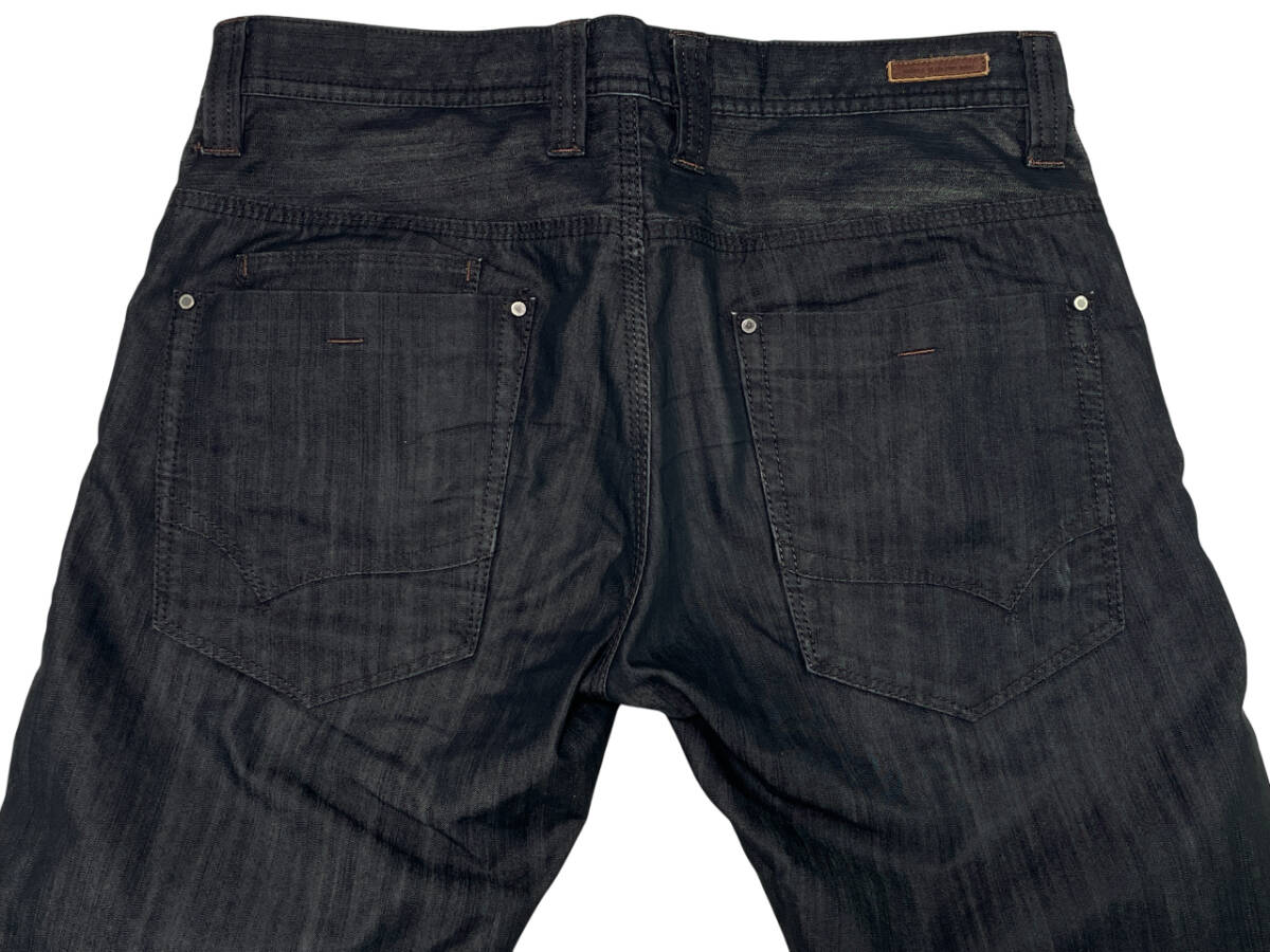 NICOLE CLUB FOR MEN シャドーストライプ コットンパンツ 44 (約 NICOLE CLUB FOR MEN シャドーストライプ コットンパンツ 44 (約