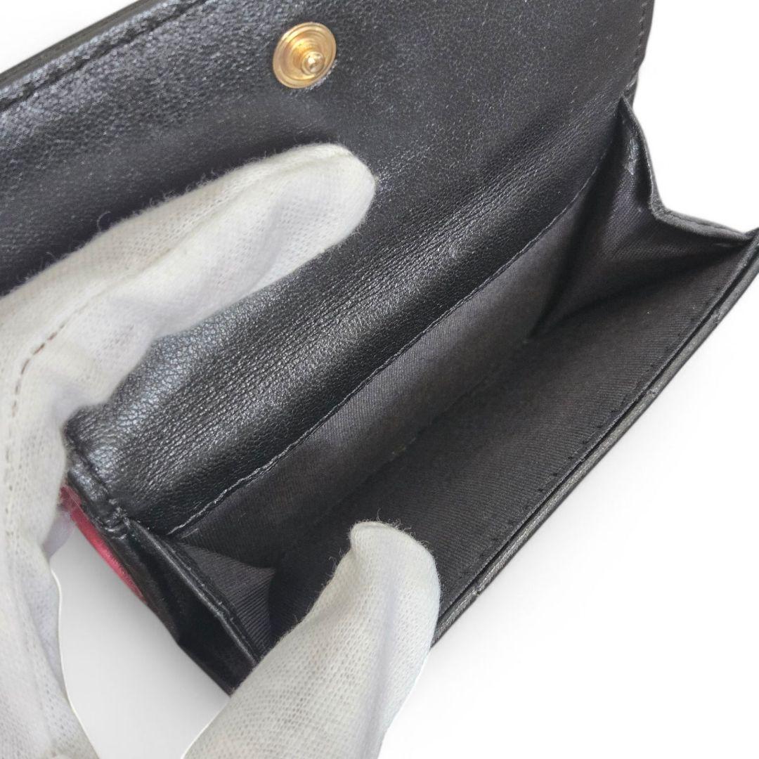 極美品】シャネル シャネル19 ラムスキン コンパクトウォレット 極美品】シャネル シャネル19 ラムスキン コンパクトウォレット