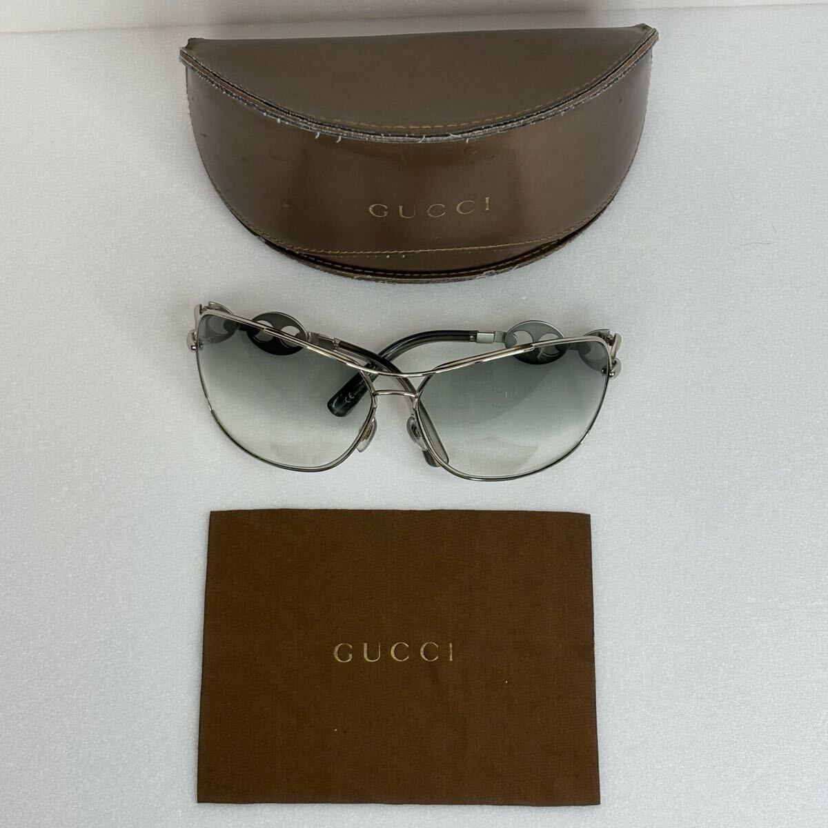 GUCCI グッチ サングラス アイウェア アクセ アクセサリー シルバー ロゴ グッチ GUCCIサングラス アイウェア アクセ アクセサリー