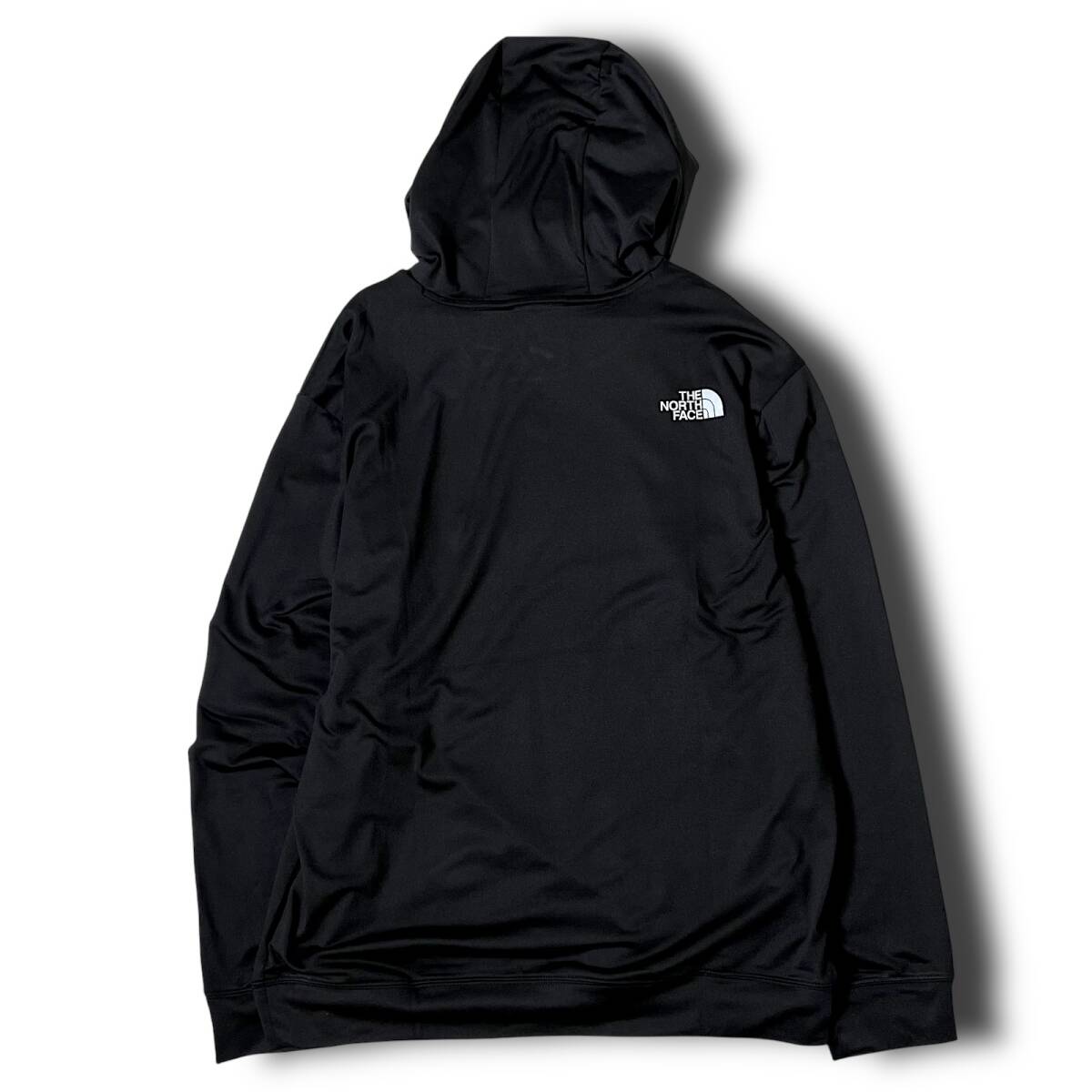 新品 THE NORTH FACE ノースフェイス ジャージ素材 速干抗菌 ストレッチ パーカー フーディ プルオーバー M 春秋 通年使用可 ◆B6851