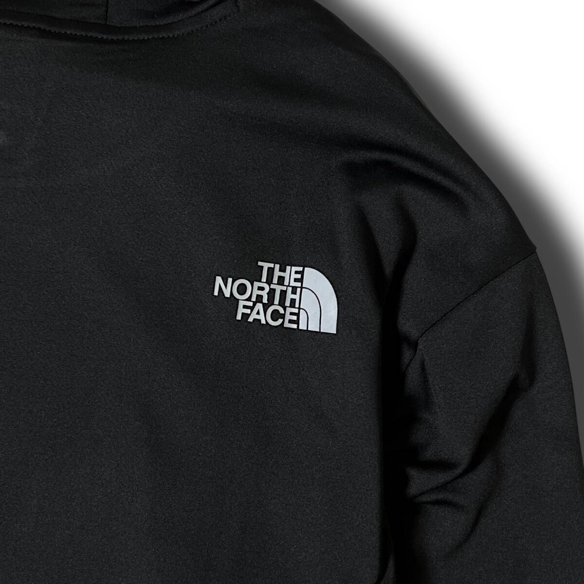 新品 THE NORTH FACE ノースフェイス ジャージ素材 速干抗菌 ストレッチ パーカー フーディ プルオーバー M 春秋 通年使用可 ◆B6851