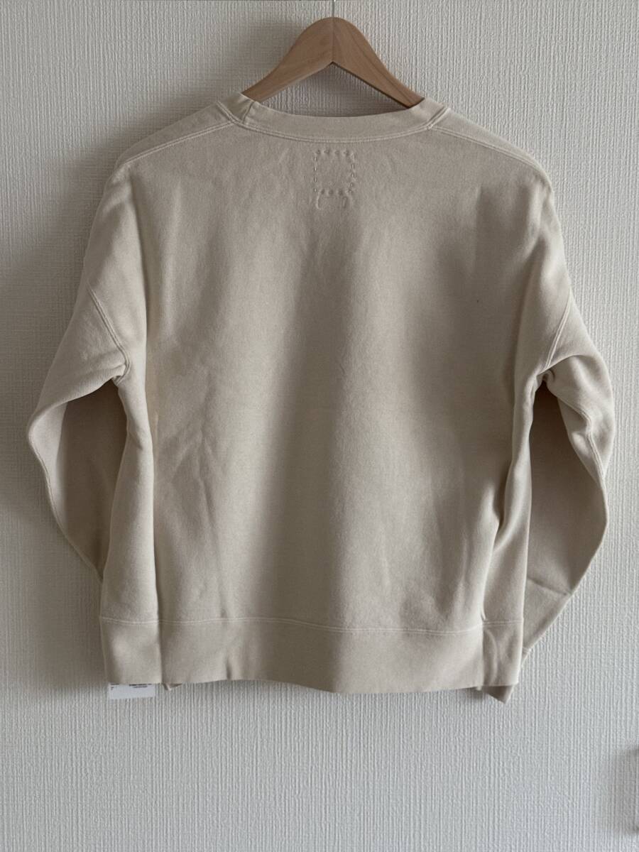 visvim 24AW JUMBO SB SWEAT L/S DMGD (U D ) COLOR IVORY SIZE visvim 24AW JUMBO SB SWEAT L/S DMGD (U D ) COLOR IVORY SIZE