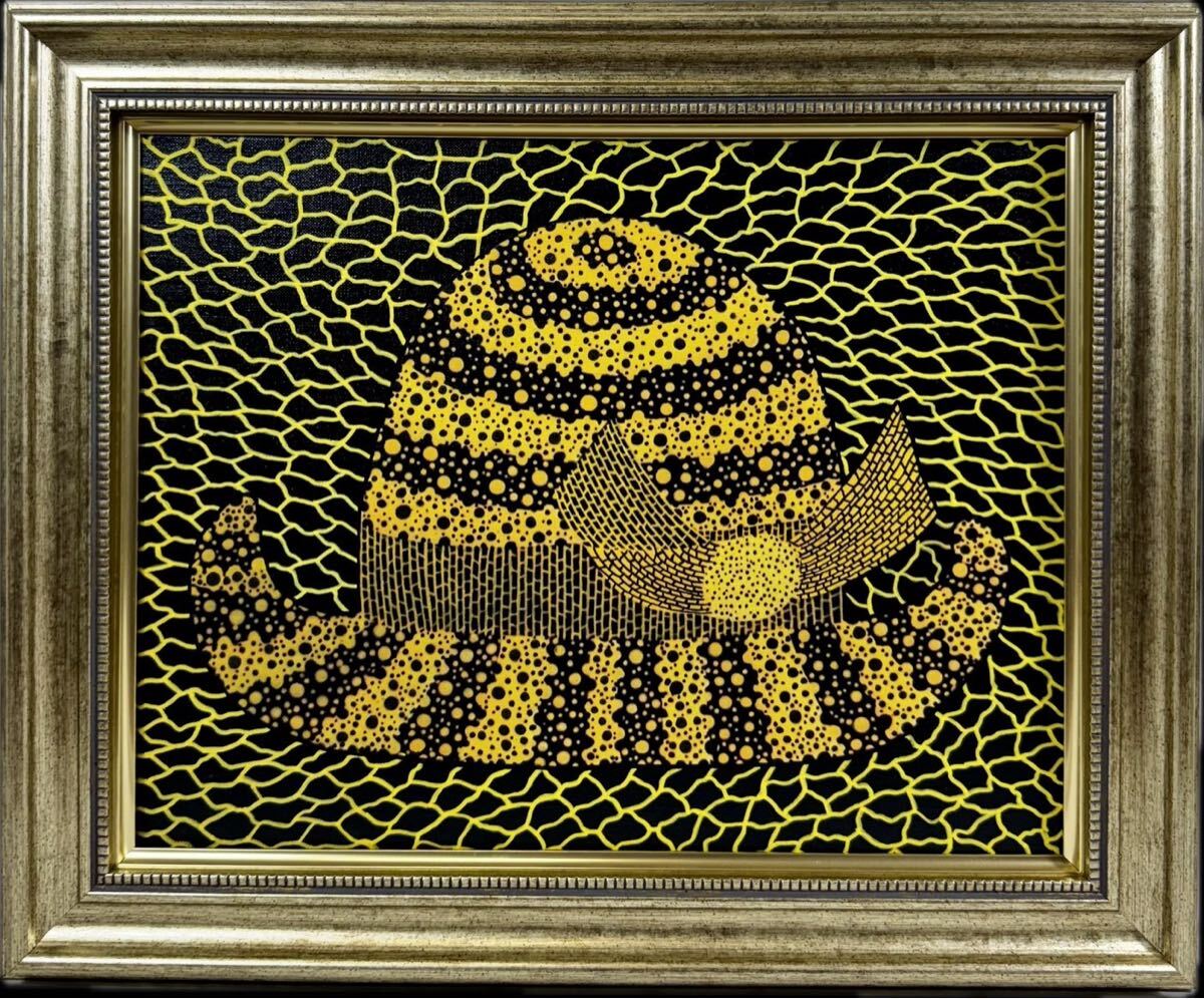 水森亜土肉筆/アクリル/表・裏サイン有/油彩/油絵/絵画/額縁 - 絵画 水森亜土肉筆/アクリル/表・裏サイン有/油彩/油絵/絵画/額縁 - 絵画