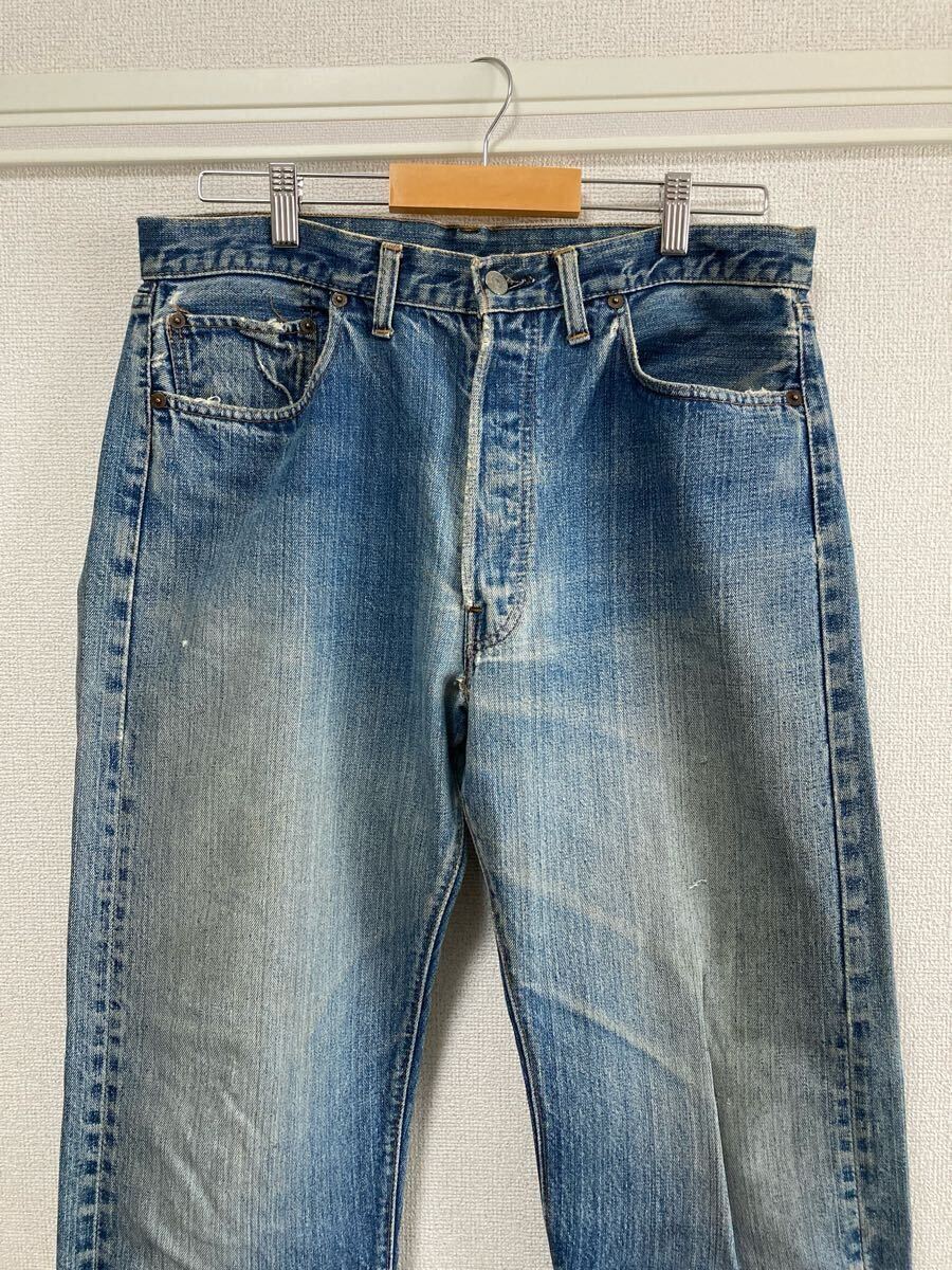 サイズ良！70s Levi's リーバイス 501 66前期 デニムパンツ
