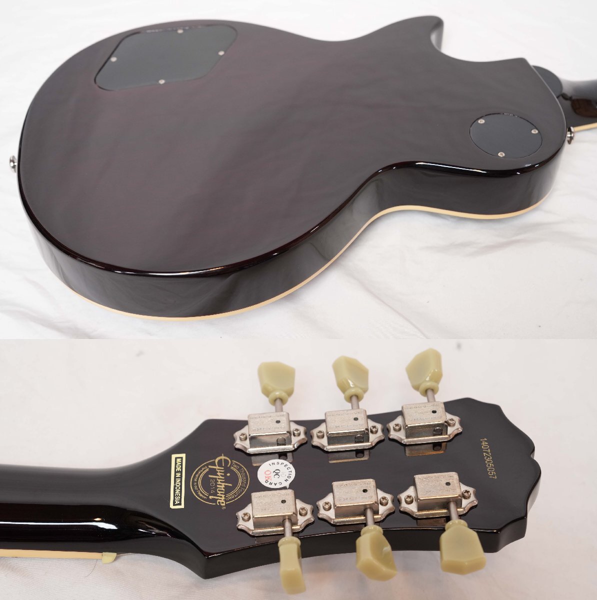 *Epiphone by Gibson*Les Paul Standard FLORENTINE PRO VS semi ho low Lespaul прекрасный товар 2014 год производства HC есть *