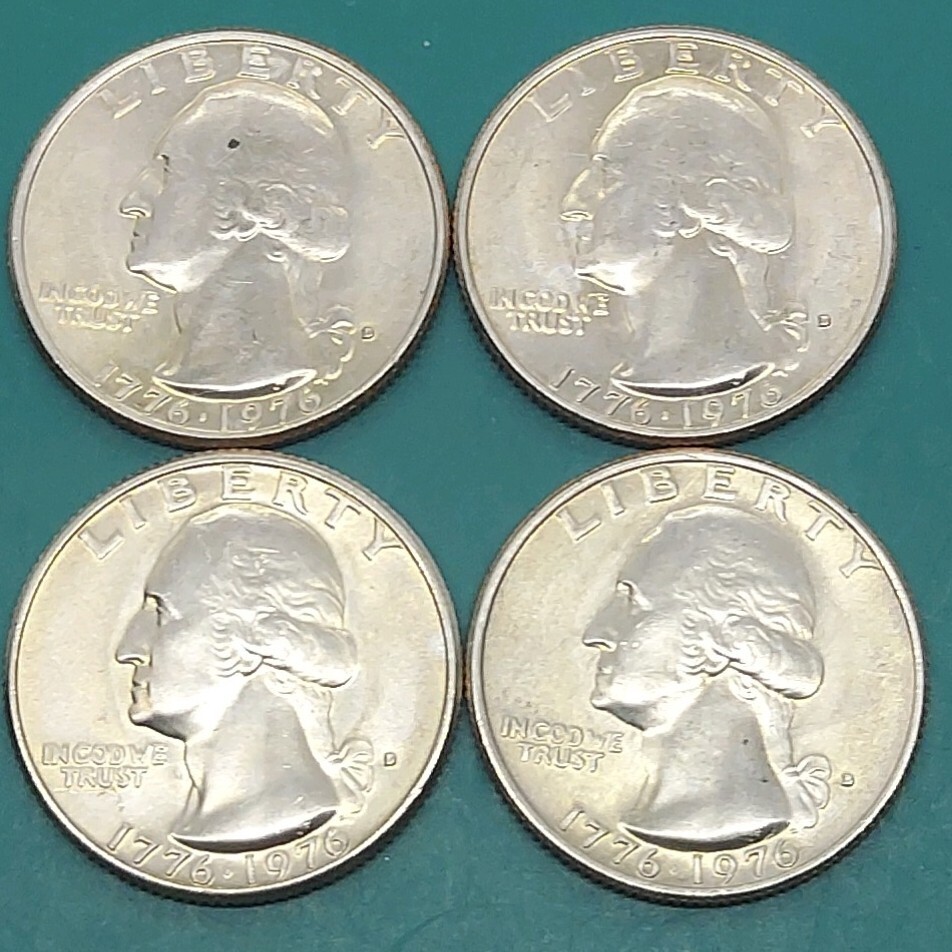 アメリカ 25セント 記念硬貨 1976年 建国200周年記念硬貨