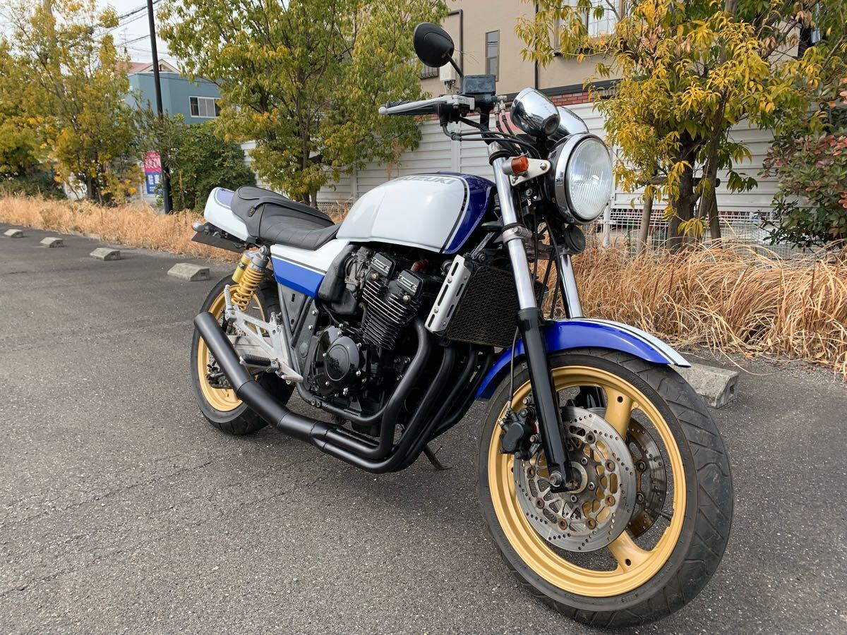 車検2年付き☆GSX400インパルス【GK79A】人気のクーリーカラー 車検2年付き☆GSX400インパルス【GK79A】人気のクーリーカラー