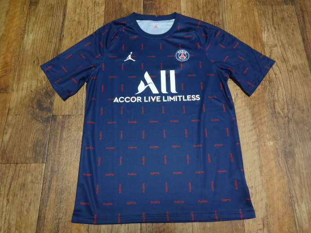PSG パリサンジェルマン 正規(guī)品 トレーニング ユニフォーム シャツ Lサイズ 中古美品