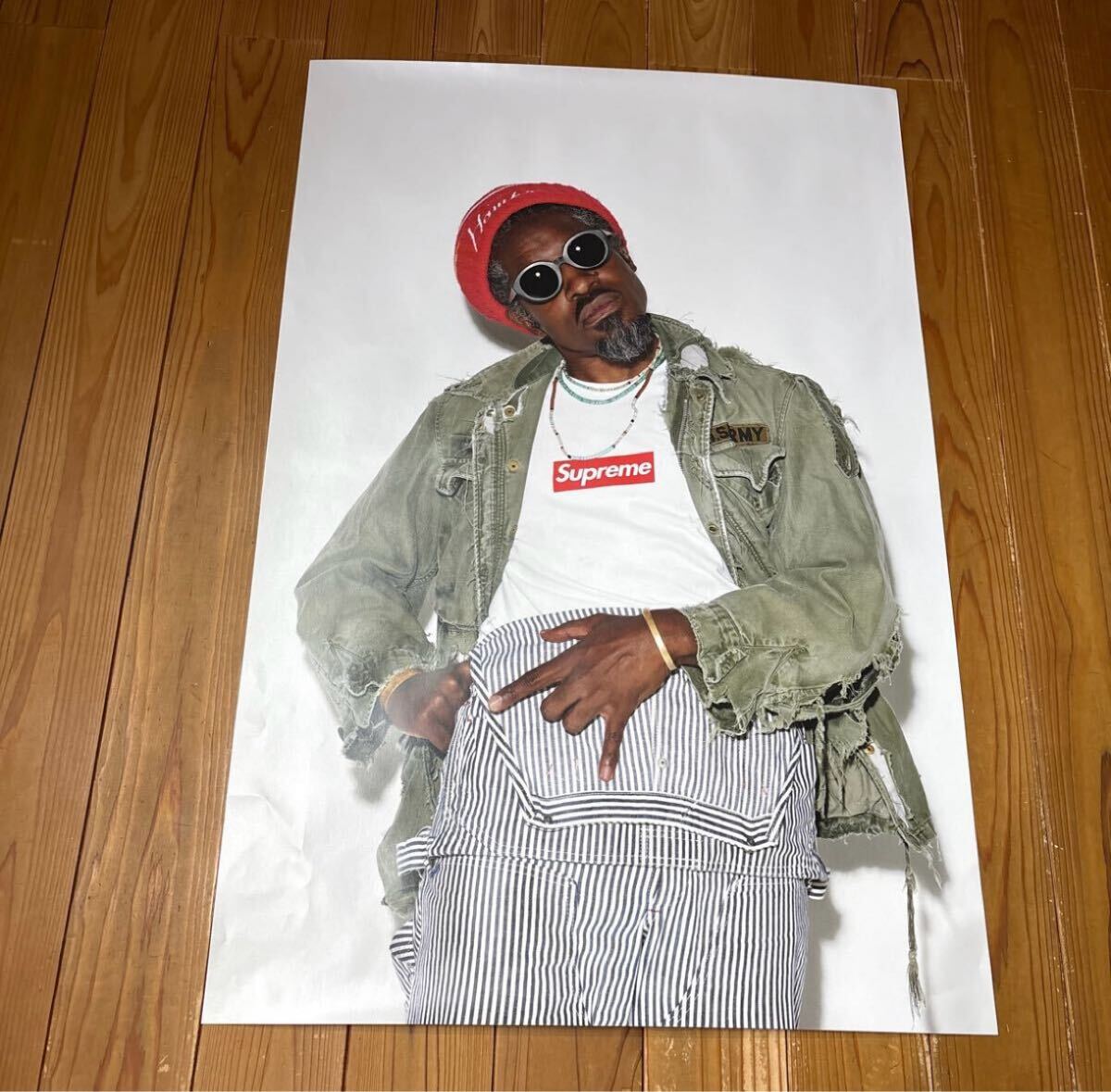 supreme andre 3000 poster アンドレ ポスター supreme andre 3000 poster アンドレ ポスター(Supreme Andre