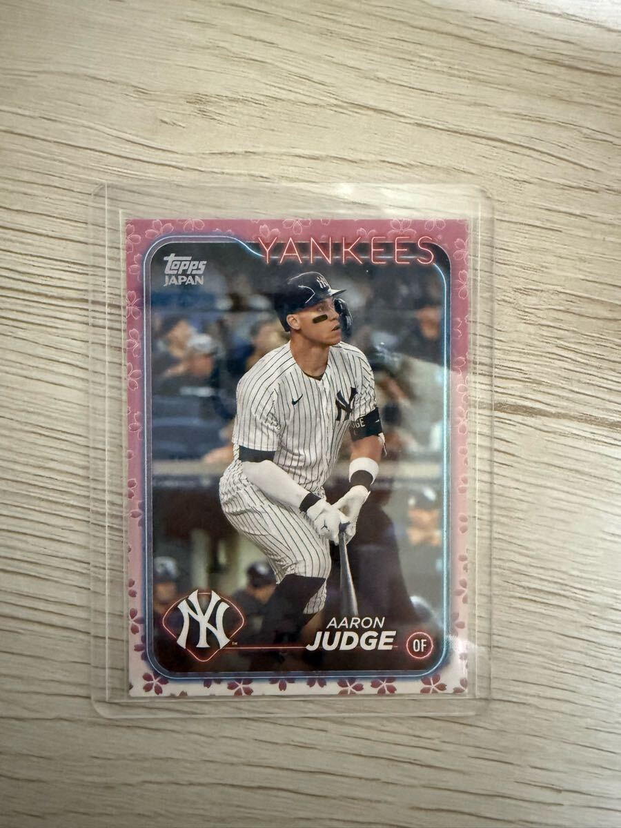 topps japan edition 2024 AARON JUDGE アーロンジャッジ 99枚 topps japan edition 2024 AARON JUDGE アーロンジャッジ 99枚