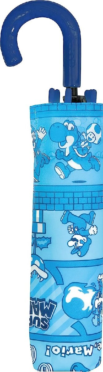  super Mario блок рисунок детский складной зонт 53cm голубой мужчина 07