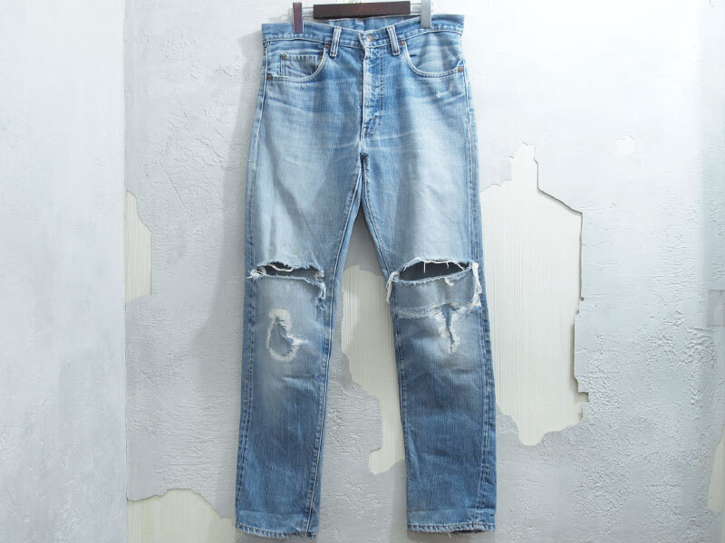 70s 66後期 Levi's 505 デニム パンツ 1977年製 リーバイス BIGE 70s 66後期 Levi's 505 デニム パンツ 1977年製 リーバイス BIGE