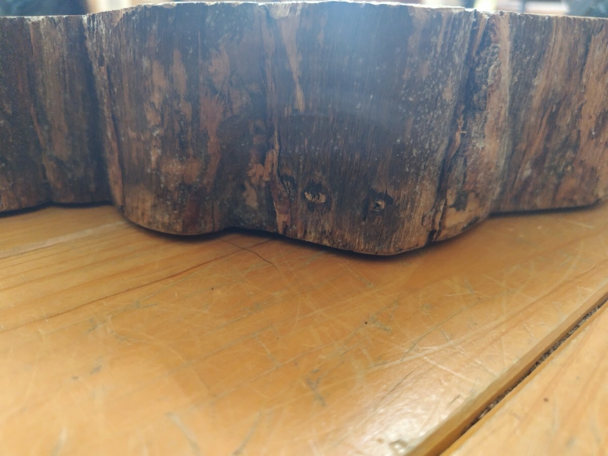 置物（柿）オブジェ 木工 家具 工芸品 インテリア 004