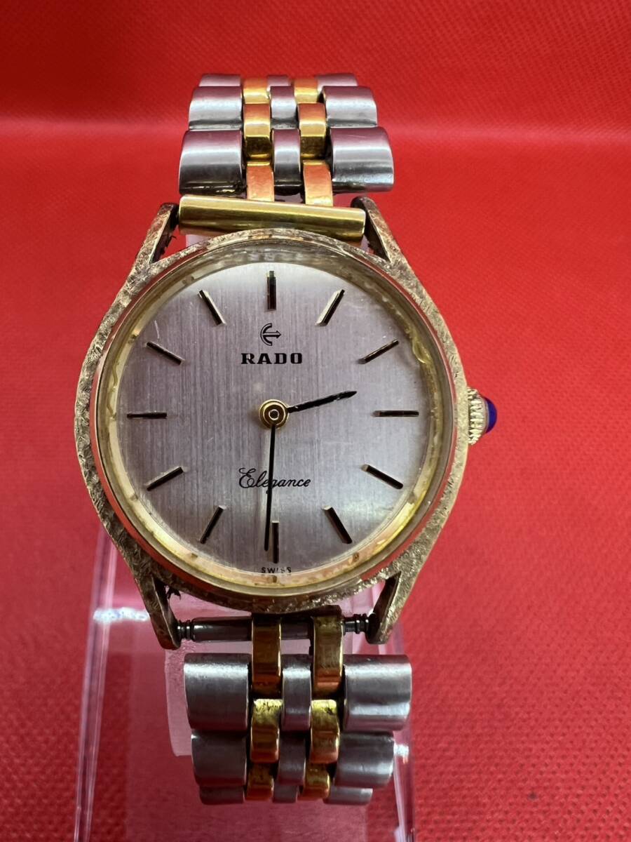 RADO ラドー 稼動品 Elegance エレガンス Ag925刻印 レディース RADO ラドー 稼動品 Elegance エレガンス Ag925刻印 レディース