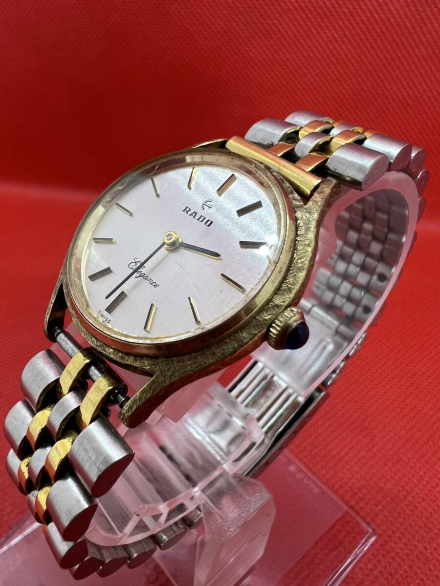 RADO ラドー 稼動品 Elegance エレガンス Ag925刻印 レディース RADO ラドー 稼動品 Elegance エレガンス Ag925刻印 レディース
