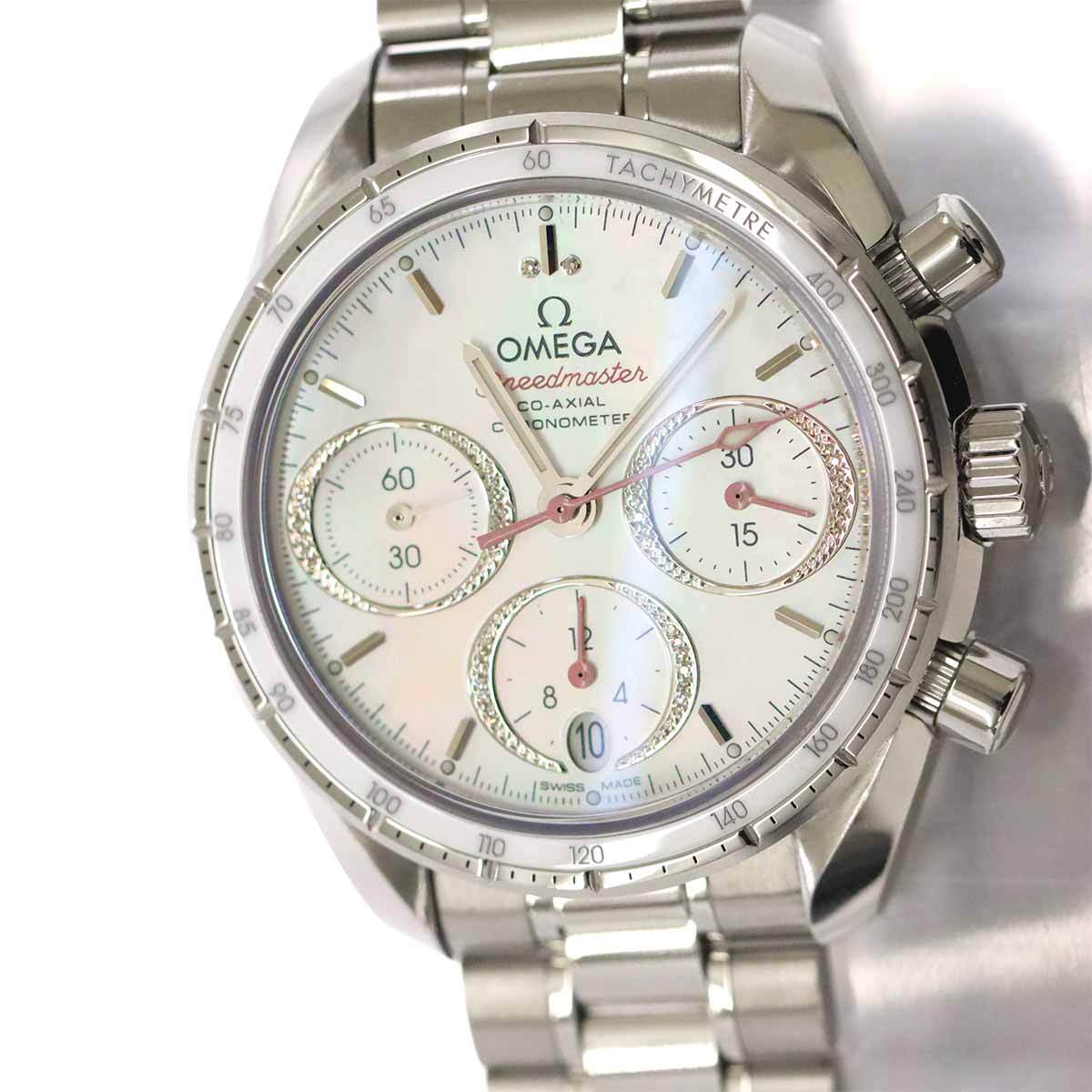  Omega OMEGA Speedmaster 38 324 30 38 50 55 001 коаксильный хронограф diamond наручные часы самозаводящиеся часы Speedmaster 90269471