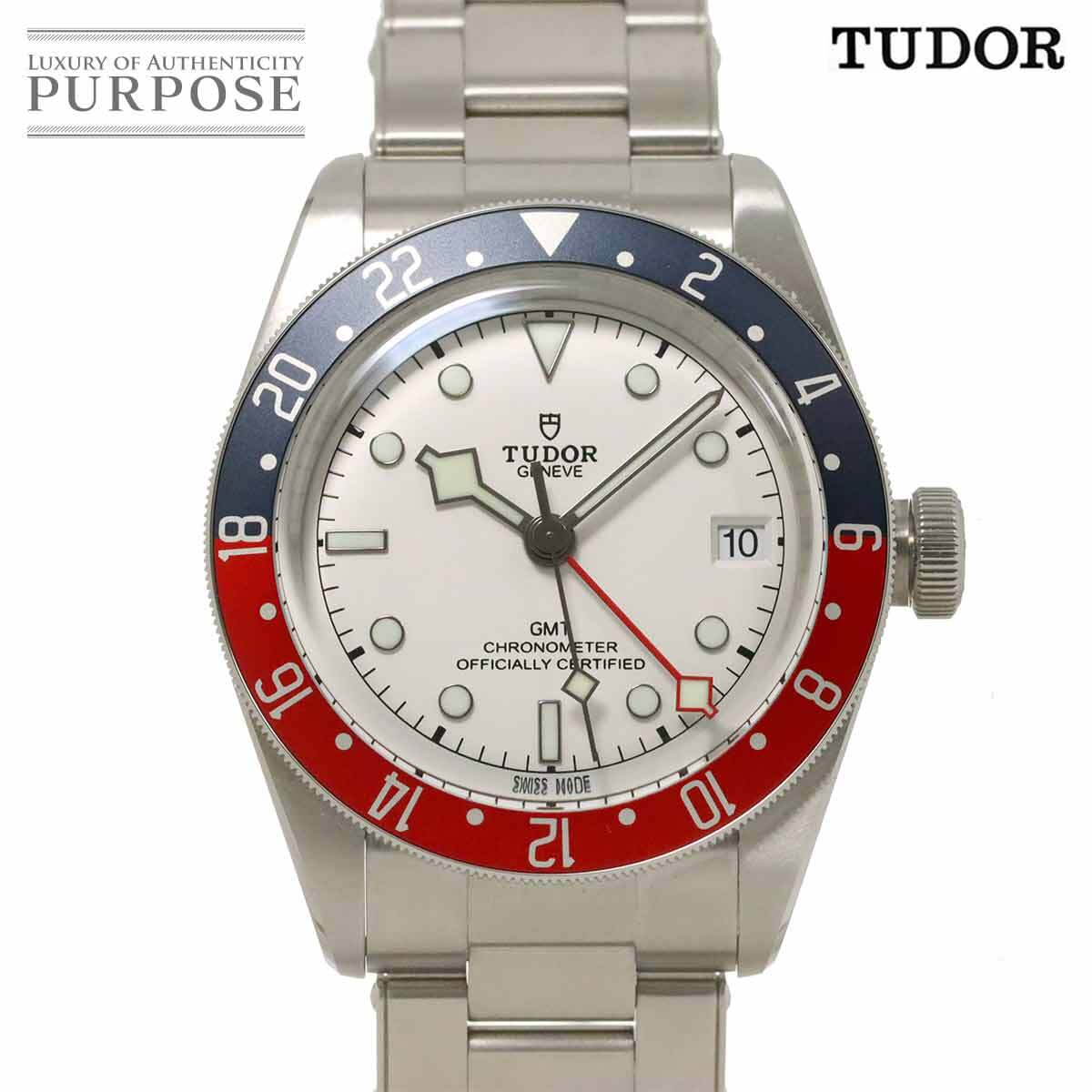 チューダー チュードル TUDOR ブラックベイ GMT 79830RB メンズ 腕時計 デイト オパライン オートマ 自動巻き ウォッチ Black Bay 90270013