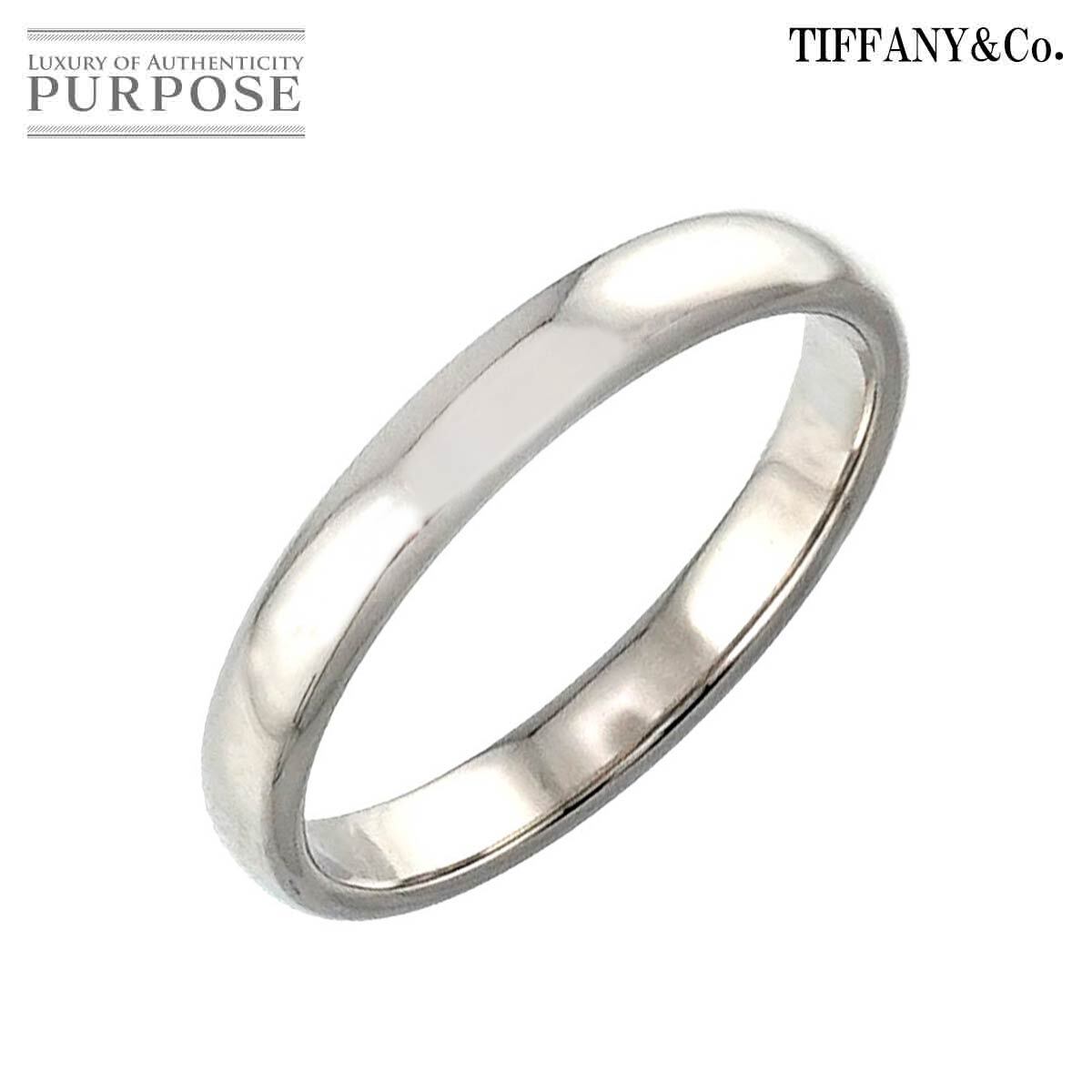 ティファニー TIFFANY&Co. フォーエバー 14号 リング 幅3mm Pt プラチナ 指輪 Forever Ring 90272448